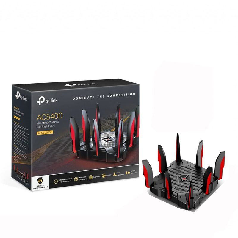 TP-LINK ARCHER C5400X MU-MIMO Tri-Band Gaming Router - Image 4