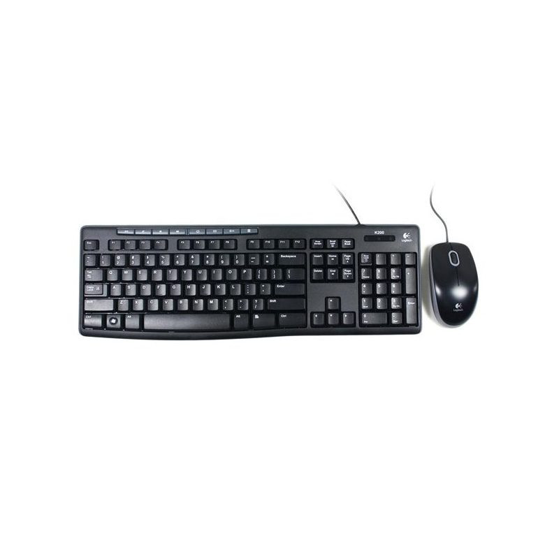 Logitech Keyboard Multimedia USB Mouse MK200 »