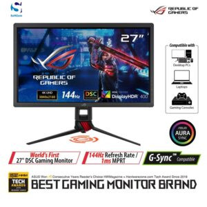 Monitor Asus ROG Strix XG27UQ Gaming Monitor [27 Inch 4K / IPS / 144Hz]
