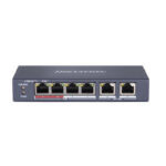 Hikvision 4 Port Fast Ethernet Unmanaged POE Switch [DS-3E0106P-E/M]