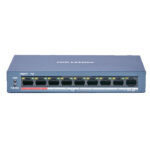 Hikvision 8 Port Fast Ethernet Unmanaged POE Switch [DS-3E0109P-E/M(B)]