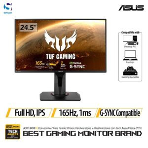 Monitor Asus TUF Gaming VG259QR Gaming Monitor [24.5 Inch FHD/165Hz]