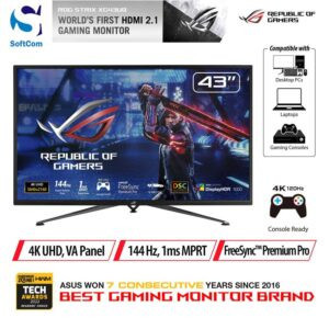 Monitor Asus ROG Strix XG43UQ Gaming Monitor [43 Inch 4K / 144Hz / AMD FreeSync]