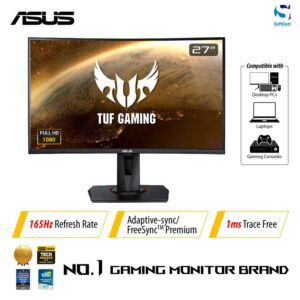 Monitor Asus TUF VG27VQ 27" Gaming FHD 165Hz Curved