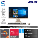 PC Asus AIO M3200WYAK-BA581WS/AMD Ryzen 5-5625U/8GB/1TB HDD/21,5"/Win 11 Home/Black