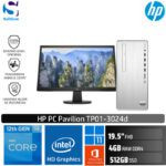 PC HP Pavilion TP01-3024d/Core i3 12100/4GB/512GB SSD/19.5"/W11+OHS/White