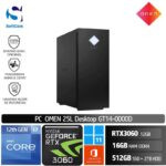 PC HP Omen GT14-0000D /Core i7-12700F/16GB/512GB SSD+2TB HDD/GeForce RTX 3060 12GB/Win 11 Home+OHS/Black