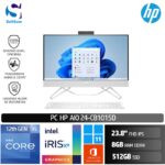PC HP AIO 24-cb1015d /Core i5-1235U/8GB/512GB SSD/23.8" FHD/Win 11 Home+OHS 2021/White