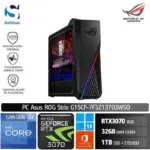 PC Asus ROG Strix G15CF-7F3213703WSO /Core i7-12700F/32GB/1TB SSD+2TB HDD/GeForce RTX 3070 8GB/Win 11 Home+OHS/Black