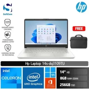 HP 14s-dq5115TU /Core i3-1215U/8GB/512GB SSD/14" FHD/Win 11 Home+OHS 2021/Silver