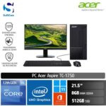 PC Acer Aspire TC-1750 /Core i5-12400/8GB/512GB SSD/21.5"/Win 11 Home+OHS/Black