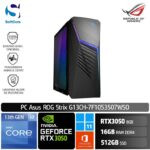 PC Asus ROG Strix G13CH-7F1053507WSO /Core i7-13700F/16GB/512GB/GeForce RTX 3050 8GB/Win 11 Home+OHS/Black