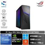 PC Asus ROG Strix G13CH-7F31136T7WSO /Core i7-13700F/32GB/1TB HDD+1TB SSD/GeForce RTX 3060 Ti 8GB/Win 11 Home+OHS/Black