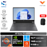 HP Victus 16-s0009AX /Ryzen 5-7640HS/16GB/512GB SSD/GeForce RTX 4060 8GB/16.1″ FHD 144Hz/Win 11 Home+OHS 2021/Mica Silver