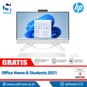 PC HP AIO 24-cb1047d /Core i7-1255U/8GB/512GB SSD+1TB HDD/MX450 2GB/23.8" FHD IPS/Win 11 Home+OHS 2021/White