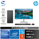 PC HP Desktop M01-F2028d /Core i7-12700/8GB/512GB SSD/21,5" FHD IPS/Win 11 Home+OHS/Black