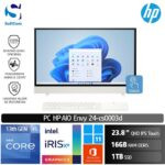 PC HP AIO Envy Move 24-cs0003d /Core i5-1335U/16GB/1TB SSD/23.8" QHD IPS Touch/Win 11 Home+OHS 2021/Shell White