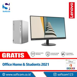 PC IdeaCentre 5 14IAB7 90T3003VID+66AEKAC1WW/Core i7-12700/8GB/2TB HDD/23.8"/DOS/Cloud Grey