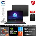 MSI Katana A15 AI B8VF (9S7-158N31-414) /Ryzen 7-8845HS/16GB/512GB SSD/GeForce RTX 4060 8GB/15.6" QHD 165Hz/Win 11 Home+OHS 2021/Black