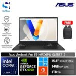 Asus Vivobook Pro 15 N6506MU-OLEDS712 /Ultra 7 155H/24GB/1TB SSD/GeForce RTX 4050 6GB/15.6" 3K OLED/Win 11 Home+OHS 2021/Earl Grey