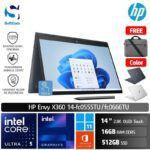 Laptop HP Envy x360 14-fc0555TU fc0666TU/Ultra 5-125U/16GB/512GB SSD/14″ 2.8K OLED/Win 11 Home+OHS 2021