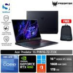 Acer Predator Helios Neo 16 PHN16-72-733C /Core i7-14700HX/16GB/1TB SSD/GeForce RTX 4060 8GB/16″ WQXGA 165Hz/Win 11 Home+OHS 2021/Black