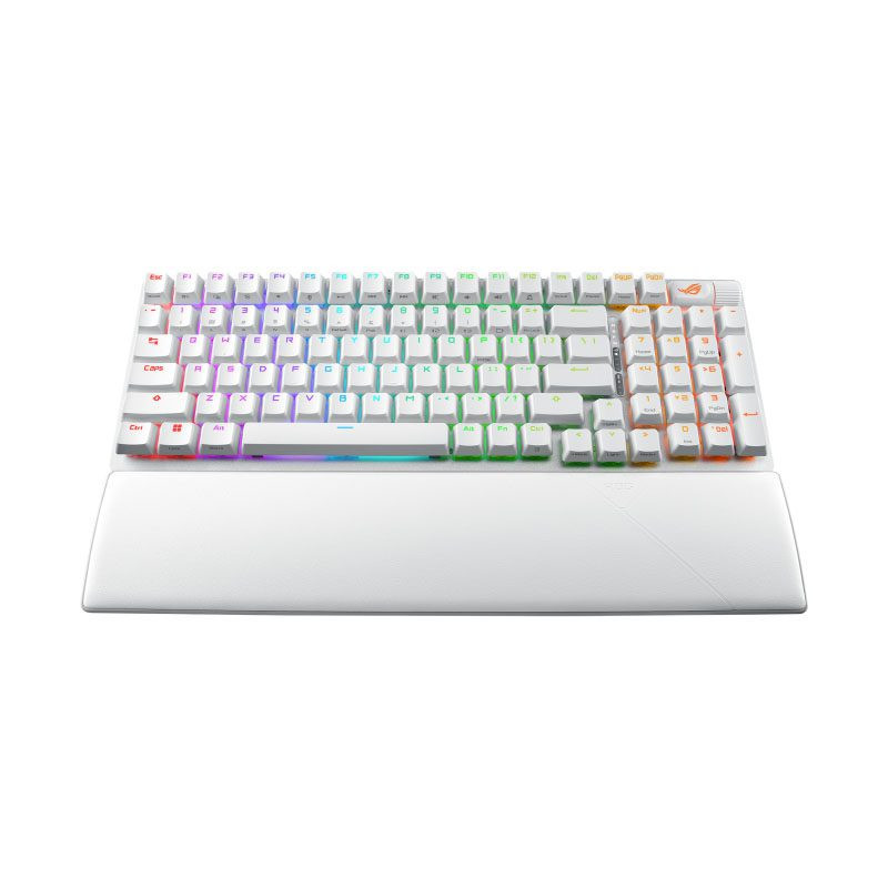 Keyboard Gaming Asus ROG Strix Scope II 96 Wireless White Snow/Strom - Image 2