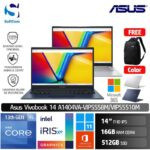 Asus Vivobook 14 A1404VA VIPS558M VIPS5510M/Core i5-1335U/16GB/512GB SSD/14" FHD IPS/Win 11 Home+OHS 2021+M365/[ A1404VA-VIPS558M | A1404VA-VIPS5510M ]