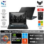 Asus TUF A15 FA506NFR-R725B1T-OM/AMD Ryzen 7-7435HS/8GB-16GB/512GB SSD/GeForce RTX 2050 4GB/15.6" FHD 144Hz/Win 11 Home+OHS 2021+M365/Graphite Black