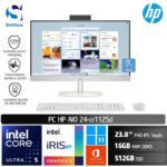 PC HP AIO 24-cr1125d/Ultra 5-125U/16GB/512GB SSD/23.8" FHD Touch /Win 11 Home+OHS 2021/White