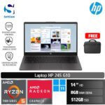 HP 245 G10 /Ryzen 5 7520U/8GB/512GB SSD/14" HD/Win 11 Home/Dark ash silver