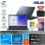 Asus Vivobook Go 14 E410KA FHD454M FHD455M FHD456M /N4500/8GB/512GB SSD/14" FHD/Win 11 Home+OHS 2021+M365 [ E410KA-FHD454M | E410KA-FHD455M | E410KA-FHD456M ]
