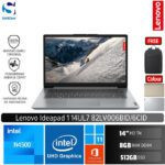 Lenovo IdeaPad Slim 1 14IJL7 6BID 6CID/Intel N4500/8GB/512GB SSD/14" HD/Win 11 Home+OHS 2021 [ 82LV006BID | 82LV006CID ]