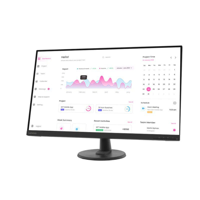 Monitor Lenovo D32-40 31.5" FHD VA 99%/75Hz - Image 2