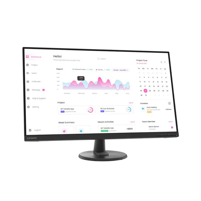 Monitor Lenovo D32-40 31.5" FHD VA 99%/75Hz - Image 3