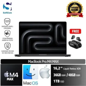 MacBook Pro M4 MAX 16 Inch /36GB-48GB/1TB SSD/MacOS