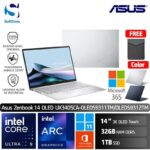 Asus Zenbook 14 OLED UX3405CA 9311TM 9312TM/Ultra 9 285H/32GB/1TB SSD/14" 3K Touch/Win 11 Home+OHM 2024+M365