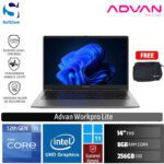 Advan Workpro Lite i3 1220P/8GB/256GB SSD/14"FHD/W11