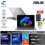 Asus Expertbook P5 P5405CSA-NZ7310WS/Ultra 7-258V/32GB/1TB SSD/14" WQXGA/Win 11 Home+OHS+M365/Misty Grey