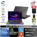 Asus ROG Strix G16 G614JU-I545J6G-HM/Core i5-13540HX/16GB/512GB SSD/GeForce RTX 4050 6GB/16" FHD+ IPS 165Hz/Win 11 Home+OHS 2021/Eclipse Gray