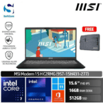 MSI Modern 15 H C2RMG (9S7-15H431-277)/Core 7-240H/16GB/512GB SSD/15.6" FHD IPS/Win 11 Home+OHS 2021/Classic Black