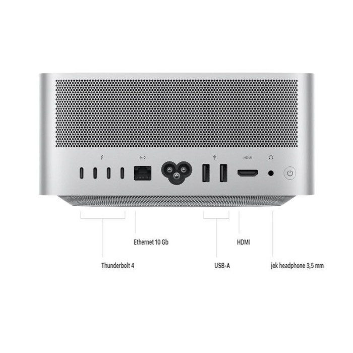 Mac Studio M4 MAX 36GB/512GB SSD/MacOS Original Garansi Resmi Indonesia - Image 2