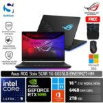 Asus ROG Strix Scar 16 G635LX-I9N59MZT-HM /Intel Core Ultra 9-275HX/64GB/2TB SSD/GeForce RTX 5090 24GB/16" 2.5K 240Hz/Win 11 Home+OHM 2024+M365/Off Black