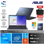 Asus Vivobook Go 14 E410KA FHD4851M FHD4852M FHD4853M FHD4854M/N4500/8GB/512GB SSD/14" FHD/Win 11 Home+OHM 2024+M365 [E410KA-FHD4851M | E410KA-FHD4852M | E410KA-FHD4853M | E410KA-FHD4854M]