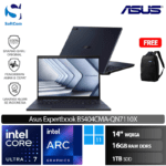 Asus Expertbook B5 B5404CMA-QN7110X/Intel Core Ultra7-155H/16GB/1TB SSD /14"WQXGA/Windows 11 Pro- Star Black