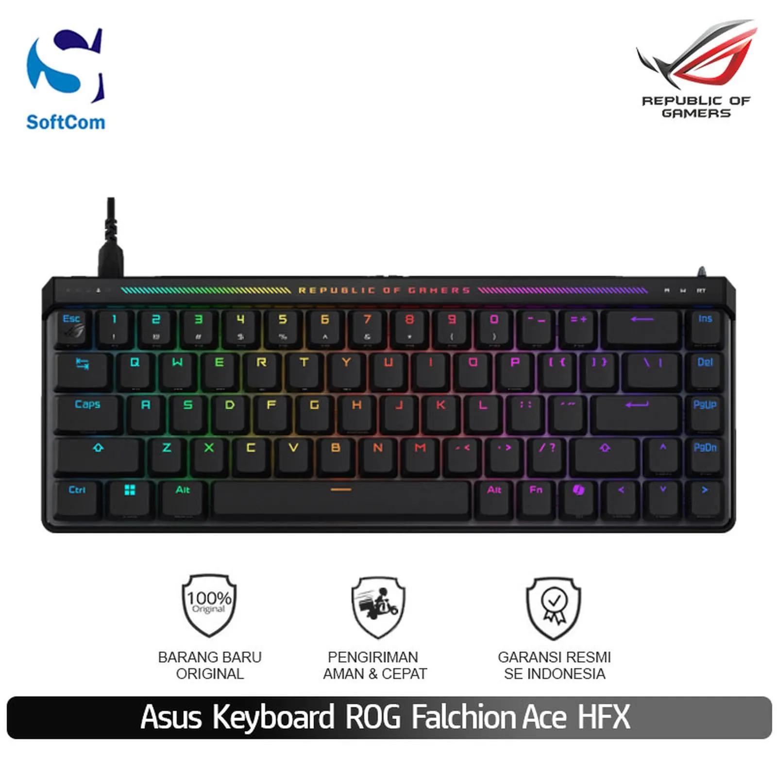 Asus Keyboard ROG Falchion Ace HFX