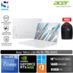 Acer Nitro Lite NL16 71G 55VC i5 13420H/16GB/512GB SSD/GeForce RTX 4050 6GB/16"WUXGA/Windows 11 Home+ Office Home 2024