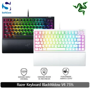 RAZER Keyboard BlackWidow V4 75% Hot-swappable Mechanical Gaming