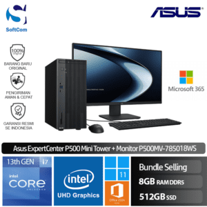 Asus P500 Mini Tower + Monitor