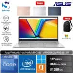 Asus Vivobook 14 A1404VA FHD3851M FHD3852M FHD3853M/Intel Core i3-1315U/8GB/512GB SSD/14" FHD/Win 11 Home + OHM 2024 + M365